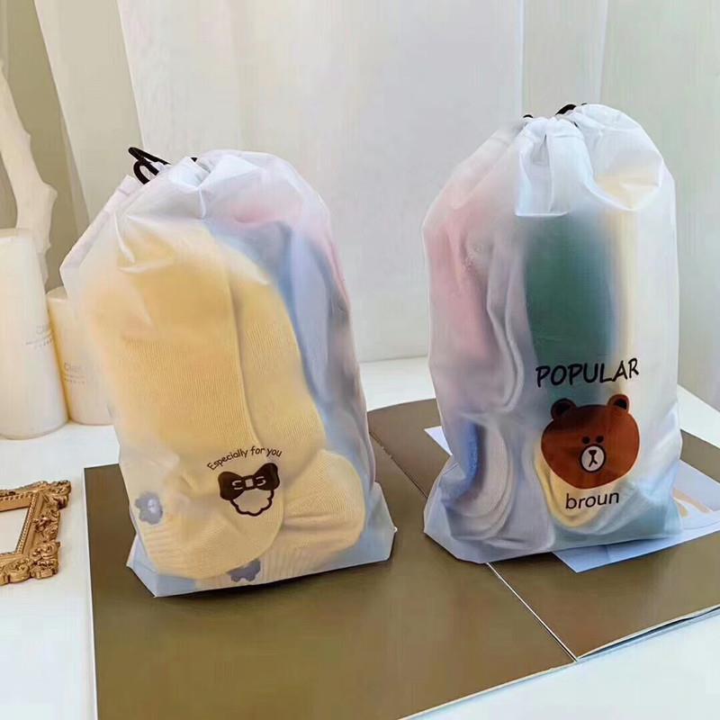 10 pairs Women's colorful socks Girls cute bear hosiery Students casual athletic socks ladies Breathable polyester socks  Comfort socks athletic socks