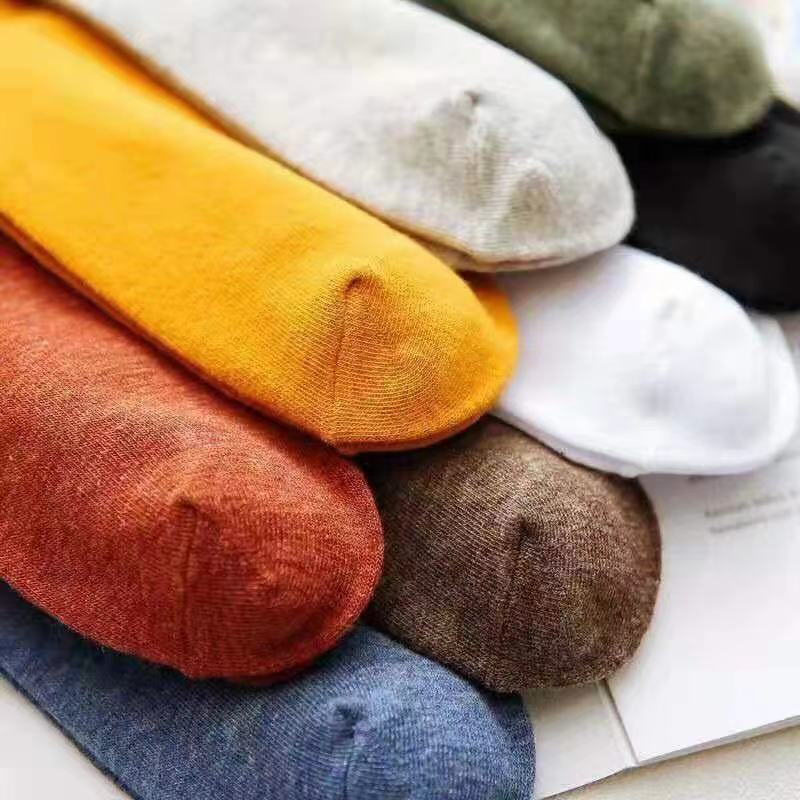 10 pairs Women's colorful socks Girls cute bear hosiery Students casual athletic socks ladies Breathable polyester socks  Comfort socks athletic socks