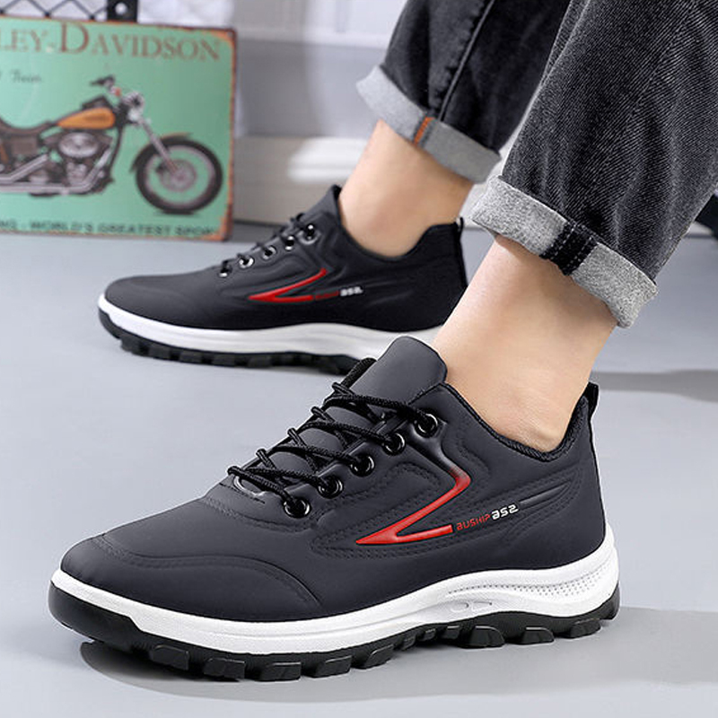 New arrivals men's athletics shoe driving shoes Dad's non-slip work shoes boy's walking shoes breathable casual shoes students running shoes comfortable sneakers