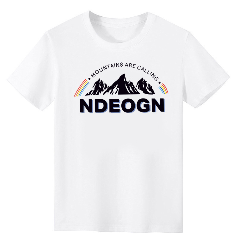 Size M -2XL 3PC men's short sleeve T-shirts boys summer casual printed clothes younger round neck T-shirts youth students half sleeve slim T-shirt men's wear