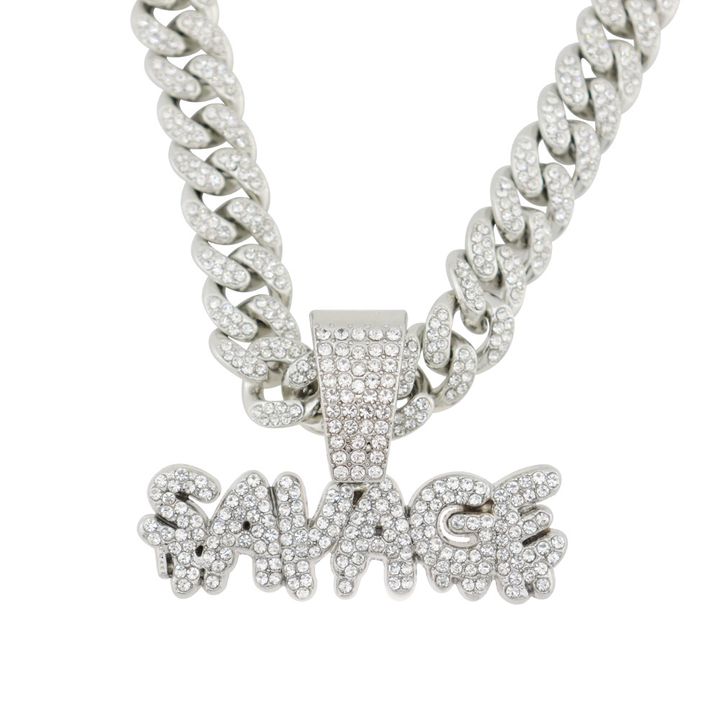 Savage iced out on sale chain