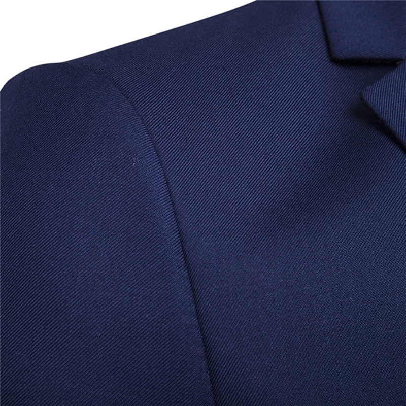 Suits Fashion Men Jackets Slim 3 Pieces Suit Blazer Business Wedding Party Pants Plus Size Suits Set Men's suits