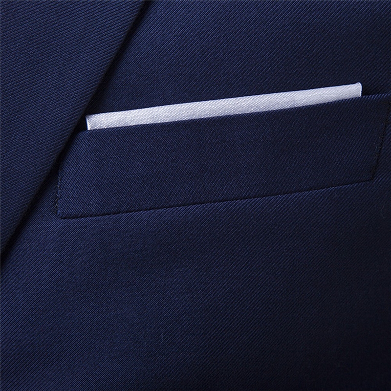 Suits Fashion Men Jackets Slim 3 Pieces Suit Blazer Business Wedding Party Pants Plus Size Suits Set Men's suits