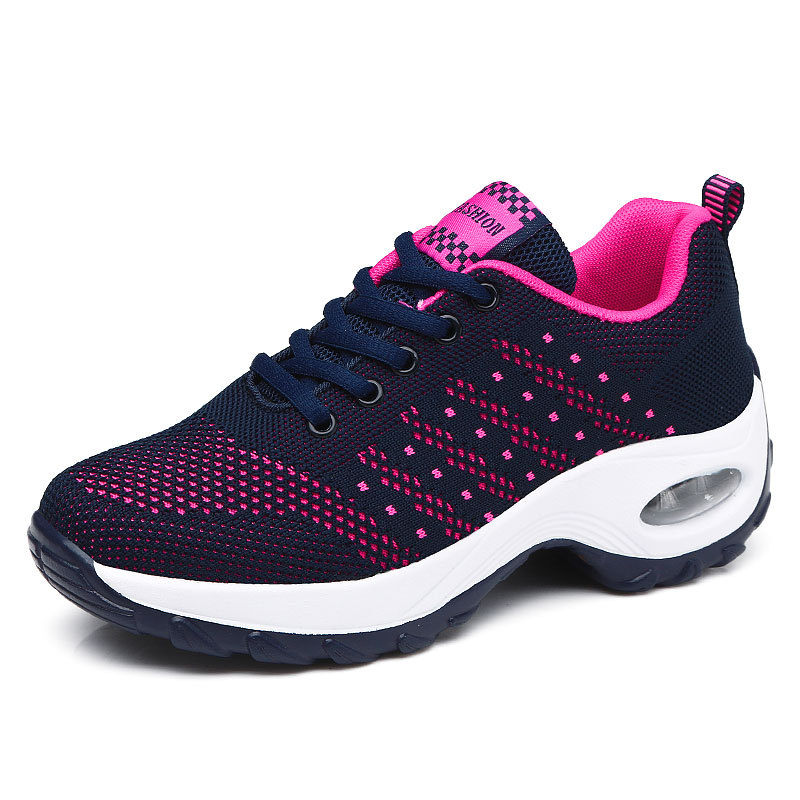 Women Ladies Casual Black Purple Travel Running Jogging Sneaker Sport Shoes Sneakers Sports Shoe