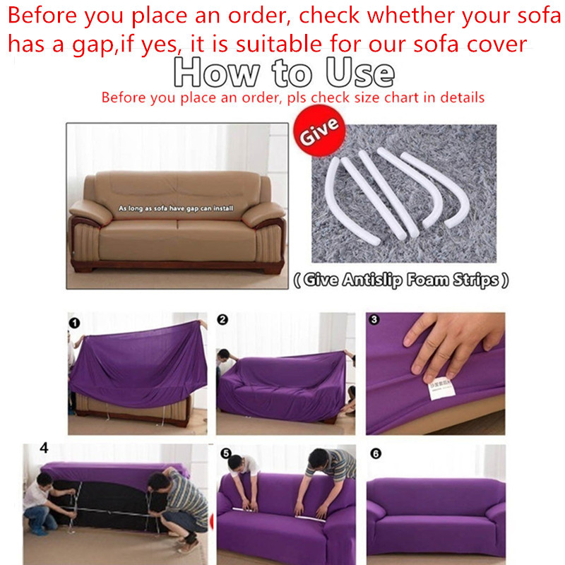 Home Decor Elatic Sofas Couch Chair Furniture Cover Sofa Set Sets Couches Chairs Slipcovers