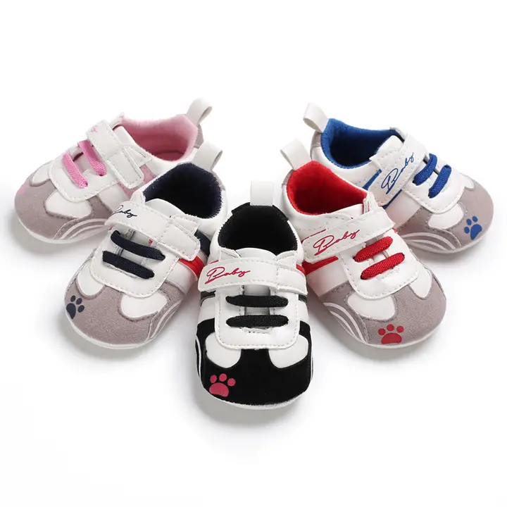 Baby shoes 0-12 months old baby shoes Anti-slip Velcro soles for baby toddlersToddler shoes