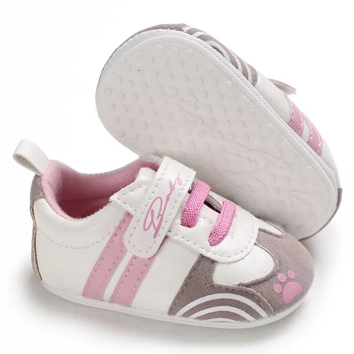 Baby shoes 0-12 months old baby shoes Anti-slip Velcro soles for baby toddlersToddler shoes