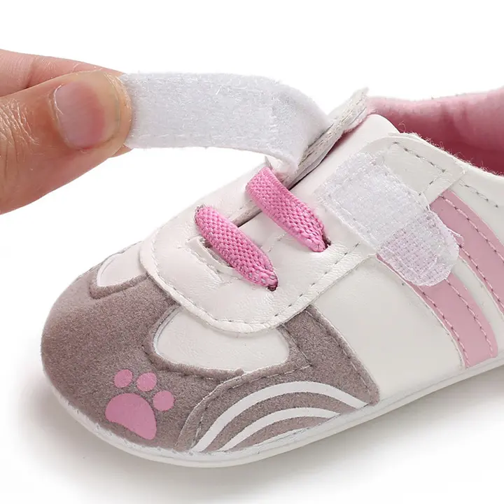 Baby shoes 0-12 months old baby shoes Anti-slip Velcro soles for baby toddlersToddler shoes