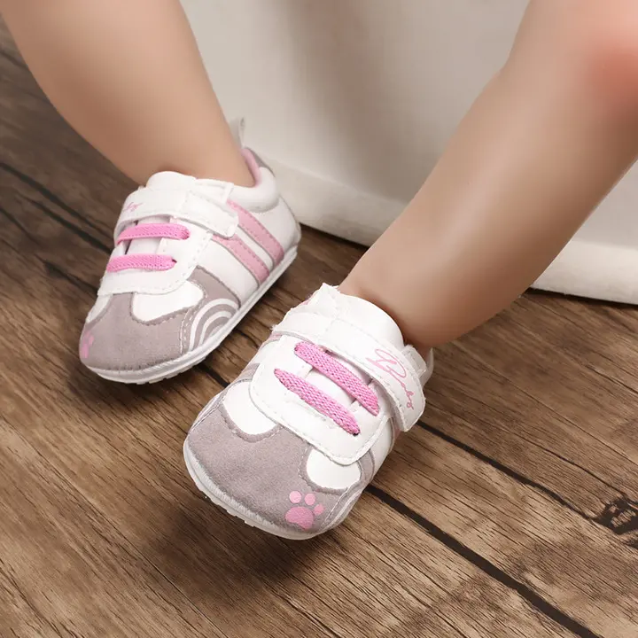 Baby shoes 0-12 months old baby shoes Anti-slip Velcro soles for baby toddlersToddler shoes