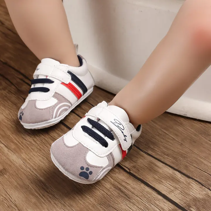 Baby shoes 0-12 months old baby shoes Anti-slip Velcro soles for baby toddlersToddler shoes