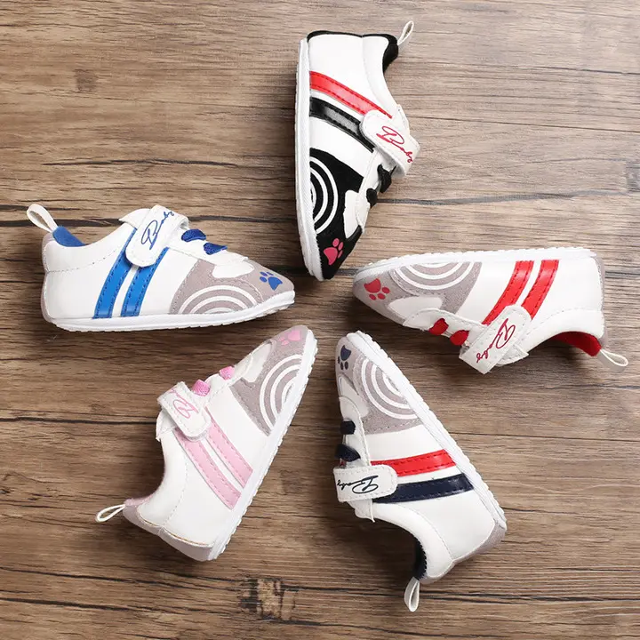 Baby shoes 0-12 months old baby shoes Anti-slip Velcro soles for baby toddlersToddler shoes