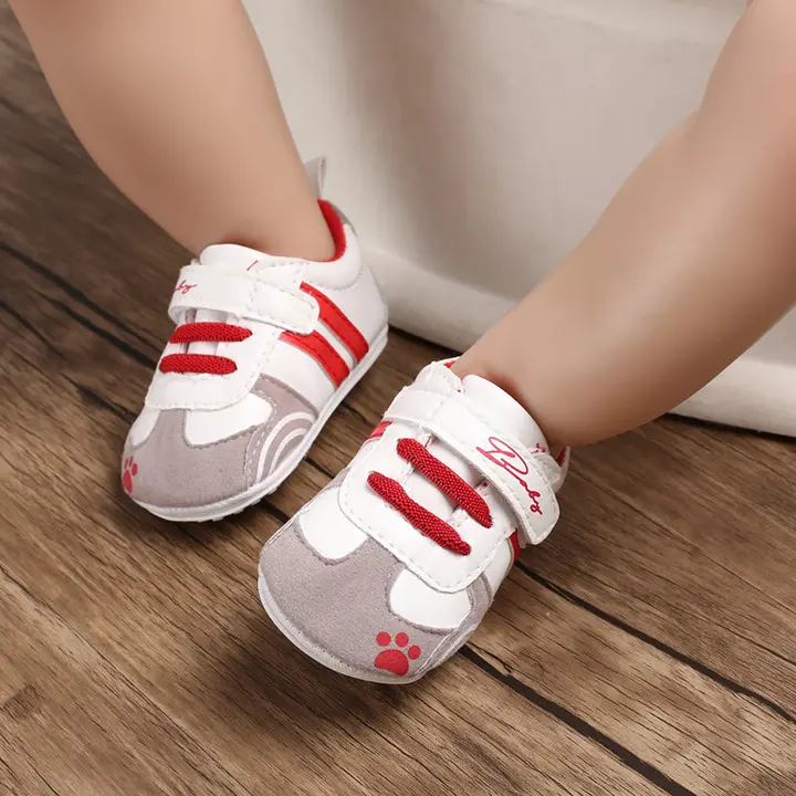 Baby shoes 0-12 months old baby shoes Anti-slip Velcro soles for baby toddlersToddler shoes