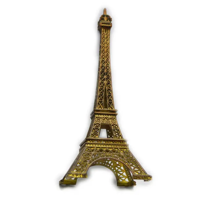 Creative metal decorationsA model of the Eiffel Tower in France Metal work Decorations