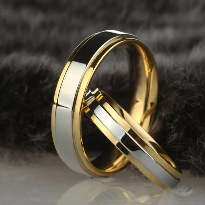 Simple 316 titanium steel ring A wedding ring Suitable for men and women (one only)
