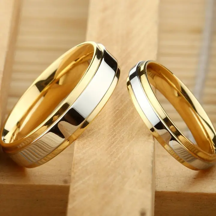 Simple 316 titanium steel ring A wedding ring Suitable for men and women (one only)