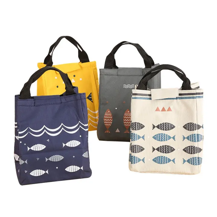 Handbag Waterproof picnic lunch bag Large capacity insulation bag lunch box package