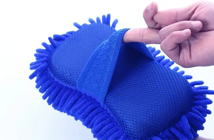 A foam car wash Coral polyps The sponge to wipe Auto supplies The sponge Large sponge bag