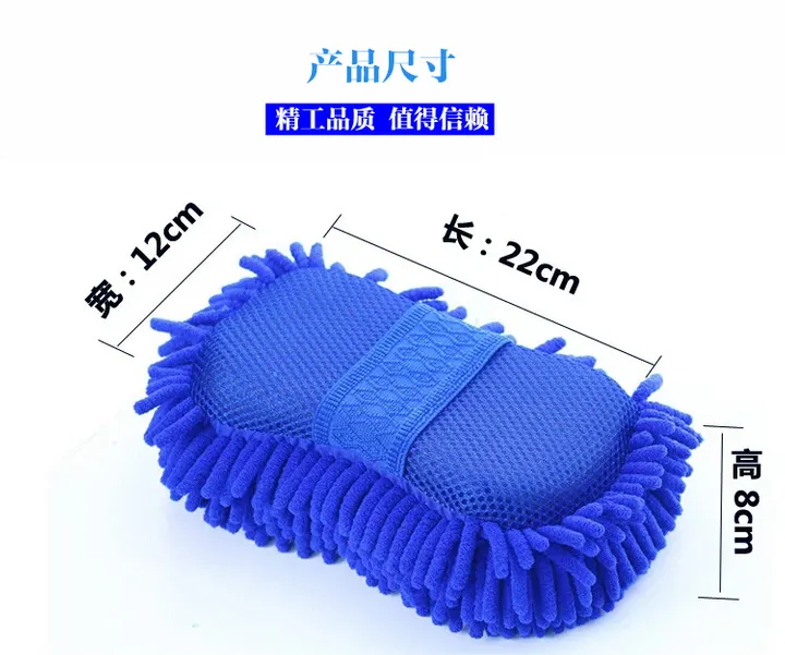 A foam car wash Coral polyps The sponge to wipe Auto supplies The sponge Large sponge bag