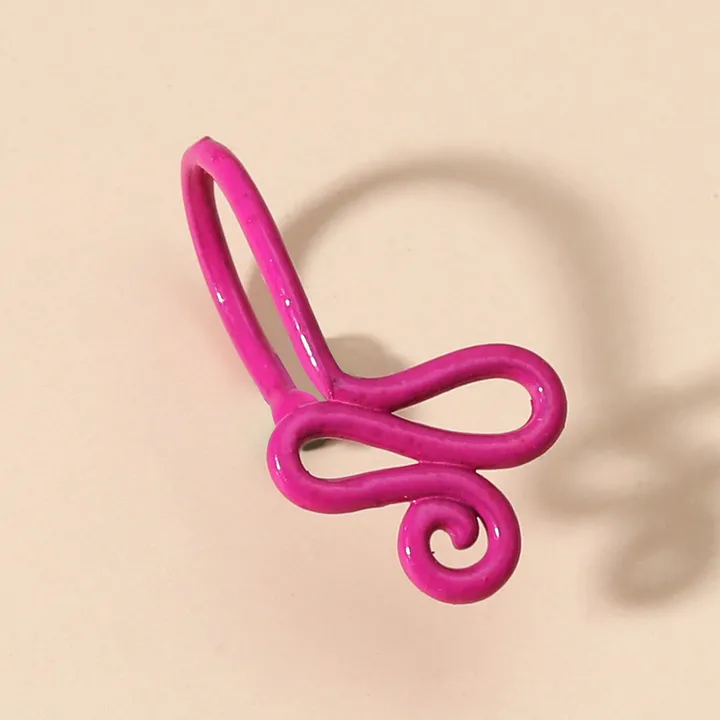 Non Piercing Gold Nose Cuff African Fake Nose Ring Clip on Nose Ring for Women Men