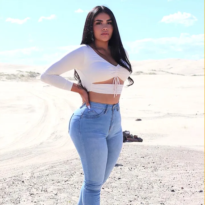 Women Tshirt  Long Sleeve Drawstring  V-neck  New Style  Sexy Elastic Female T-shirt  Streetwear Ladys Tops For Gatherings, Party Costume