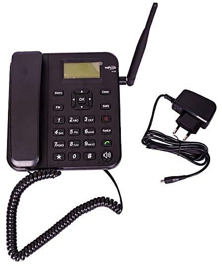 Sonic GSM Desktop Phones Topsonic s100 landline with Dual sim card slot