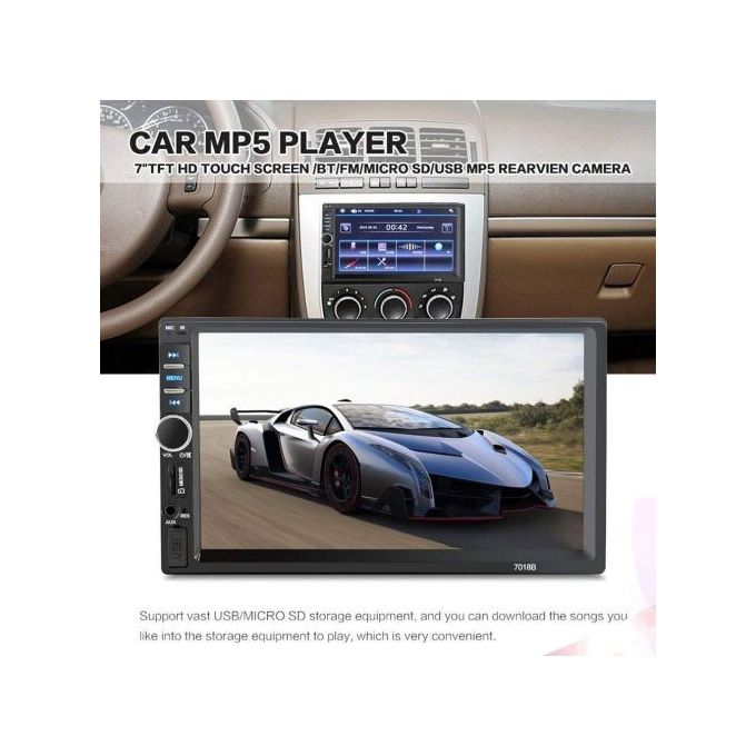 Best Price For B Din Touch Screen Car Player Audio Stereo Fm