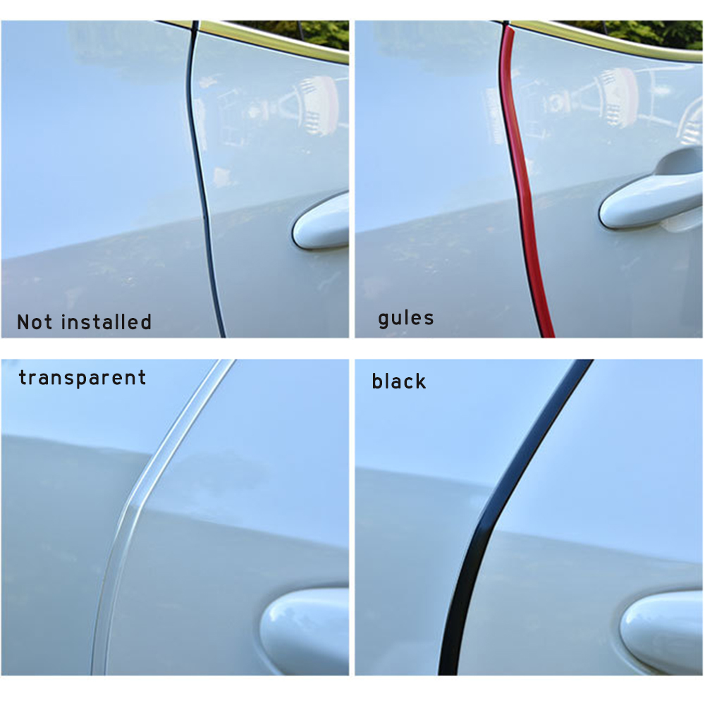 Universal Car Door Edge Guard Strip Car Protective Trim Strips – Anti-Collision & Scratch Protection Trim (Multiple Colors Available)
