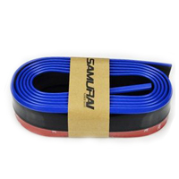 Universal Car Front Lip Spoiler - Flexible Rubber Bumper Splitter Strip - Easy Install