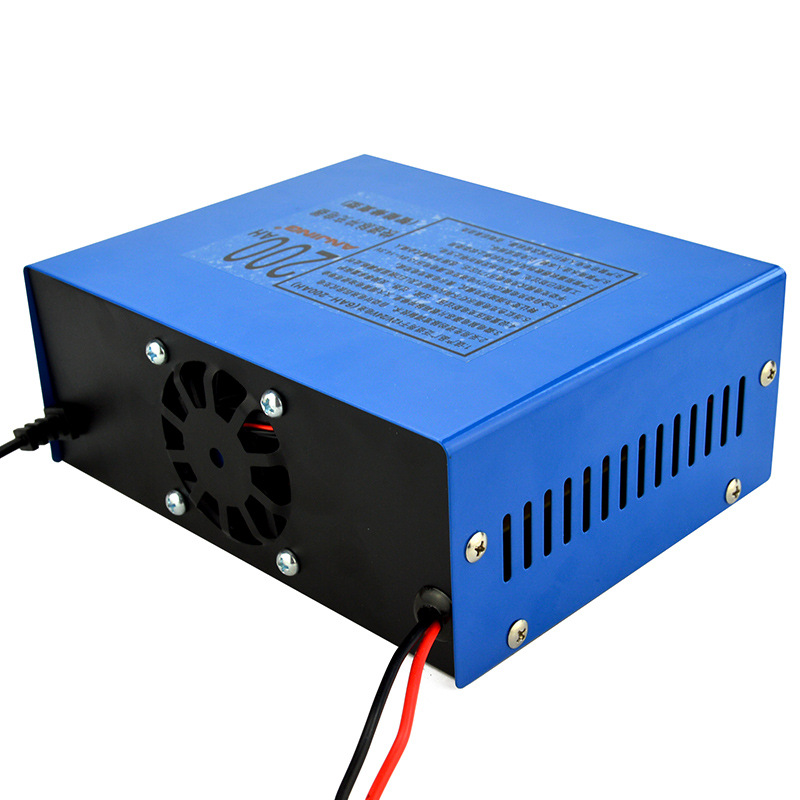 LOONFUNG Car Battery Charger Intelligent Pulse Repair Charging for Car Motorcycle Batteries 12V 24V