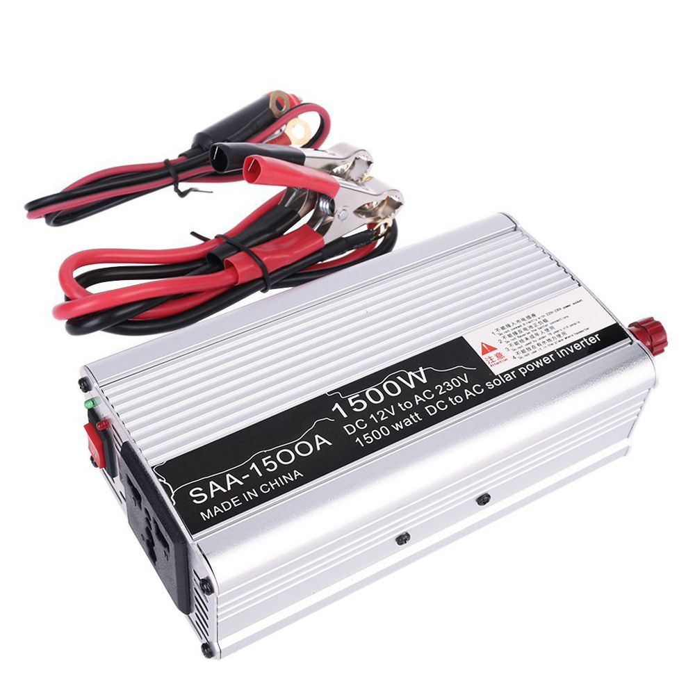 LOONFUNG Auto Solar Power Inverter DC 12V to AC 220V 1000W