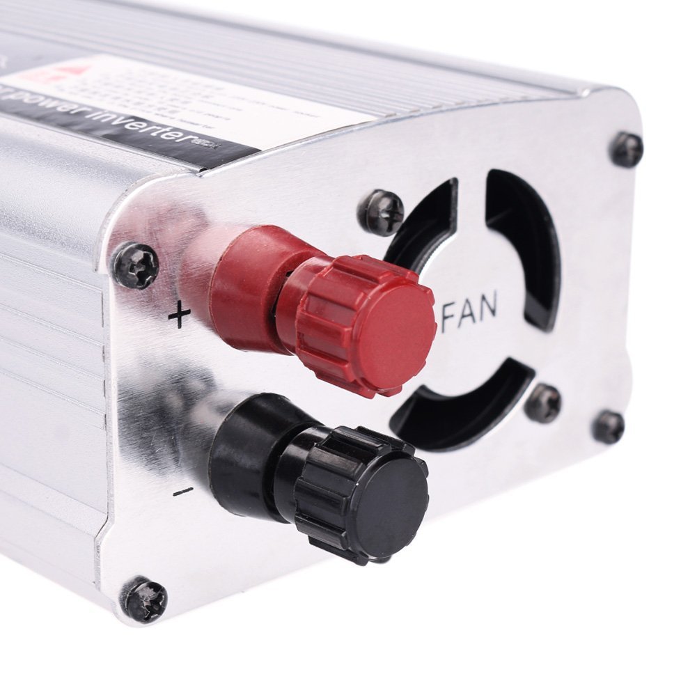 LOONFUNG  Auto Power Inverter DC 12V to AC 220V 1500W Car Converter