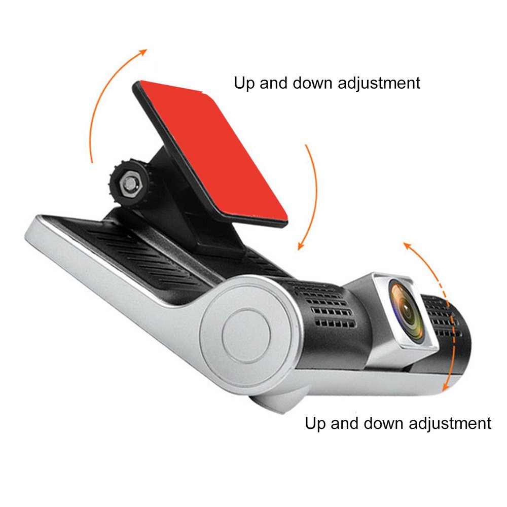 LOONFUNG Three Camera Car DVR Dash Camera 4" IPS Screen 1080P FHD Car Inside And Outside Camera