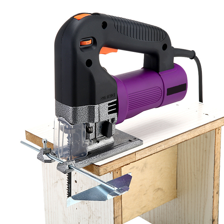 710W Jig Saw 6 Variable Speed Electric Saw with 10 PCS Blades, Metal Ruler, Allen Wrench