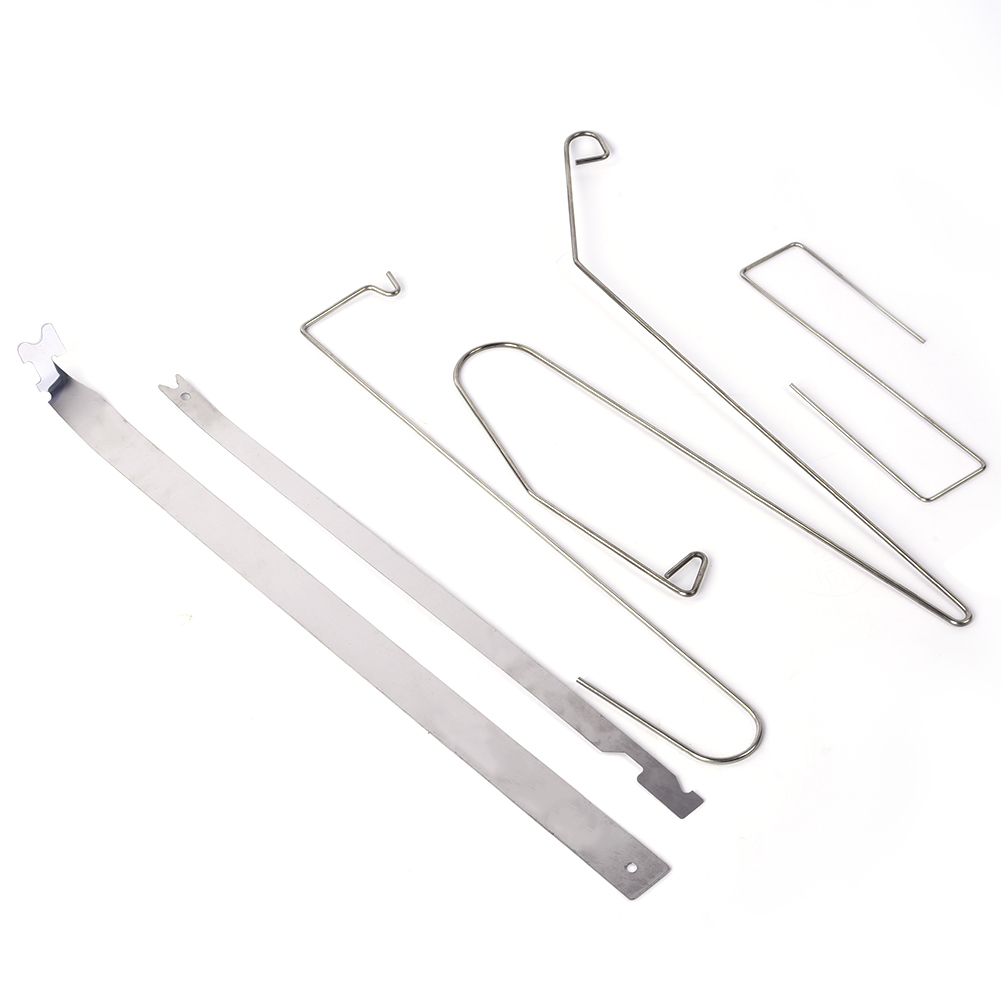 LONGFENG  Car Door Unlock Emergency Tools Repair Auxiliary Tool Kit Auto Door Lock Out Tool Set