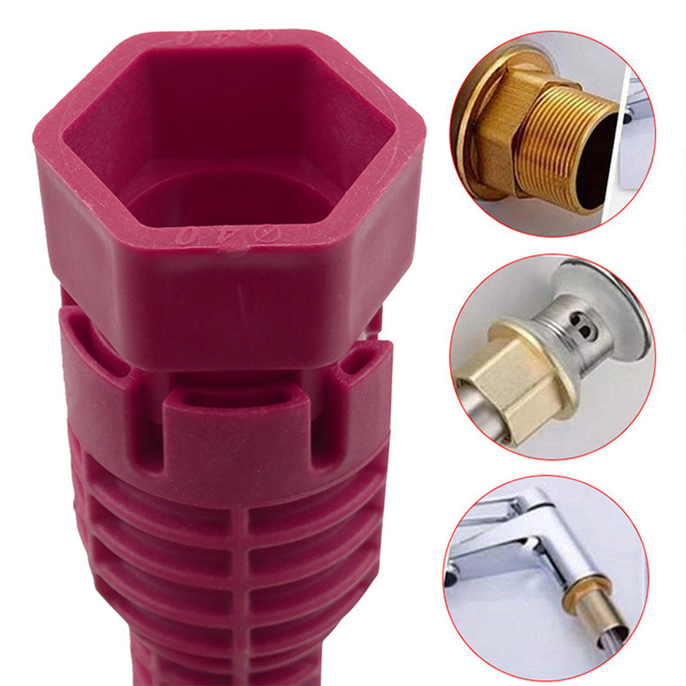 LOONFUNG Basin Wrench Plumbing Tool Pipe socket Faucet Sink Installer