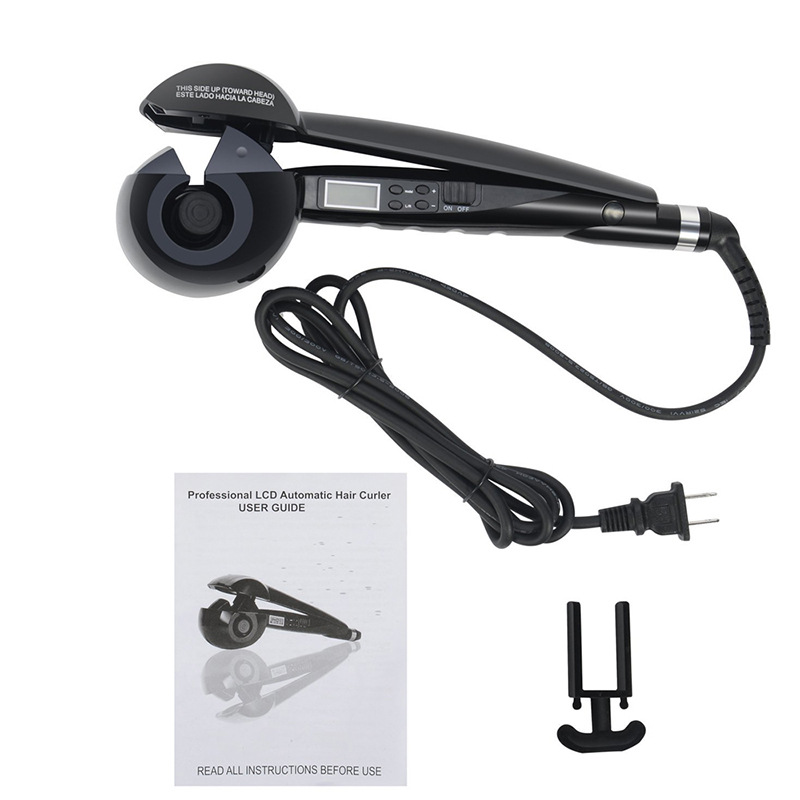 LOONFUNG Fast Professional Automatic Hair Curler Nano Titanium Styling Hair Roller Curls