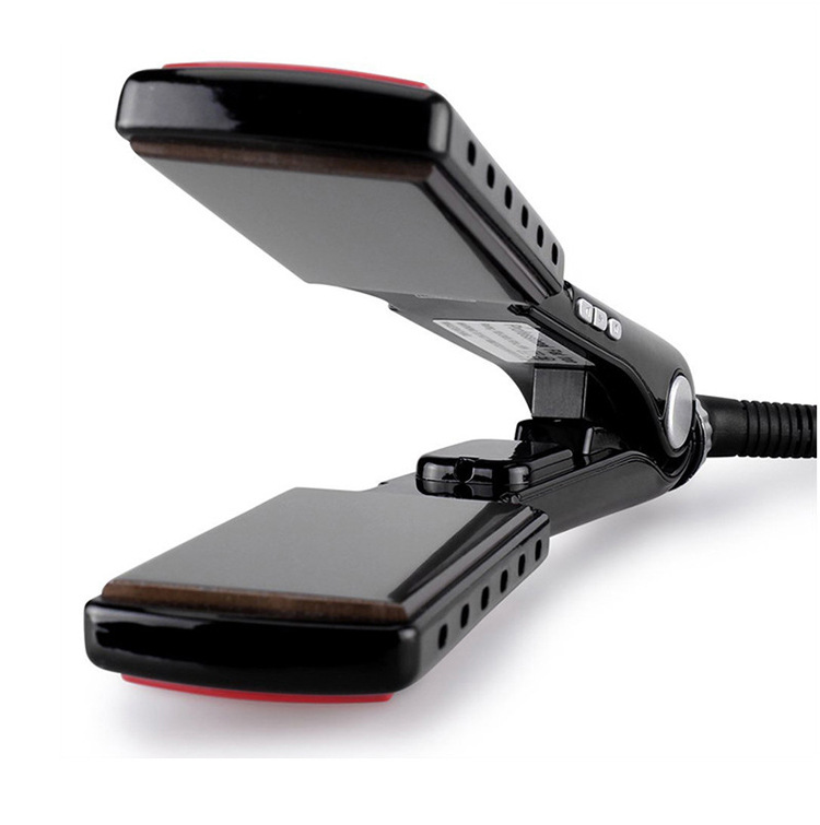 LOONFUNG Hair Straightener MCH Hair Iron Nano Ionic Flat Iron Curler