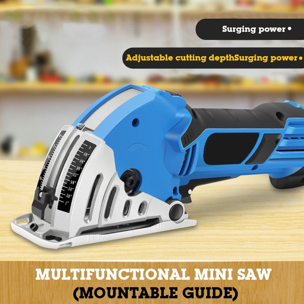 LOONFUNG Mini Electric Circular Saw DIY Multifunctional Electric Saw Power Tools