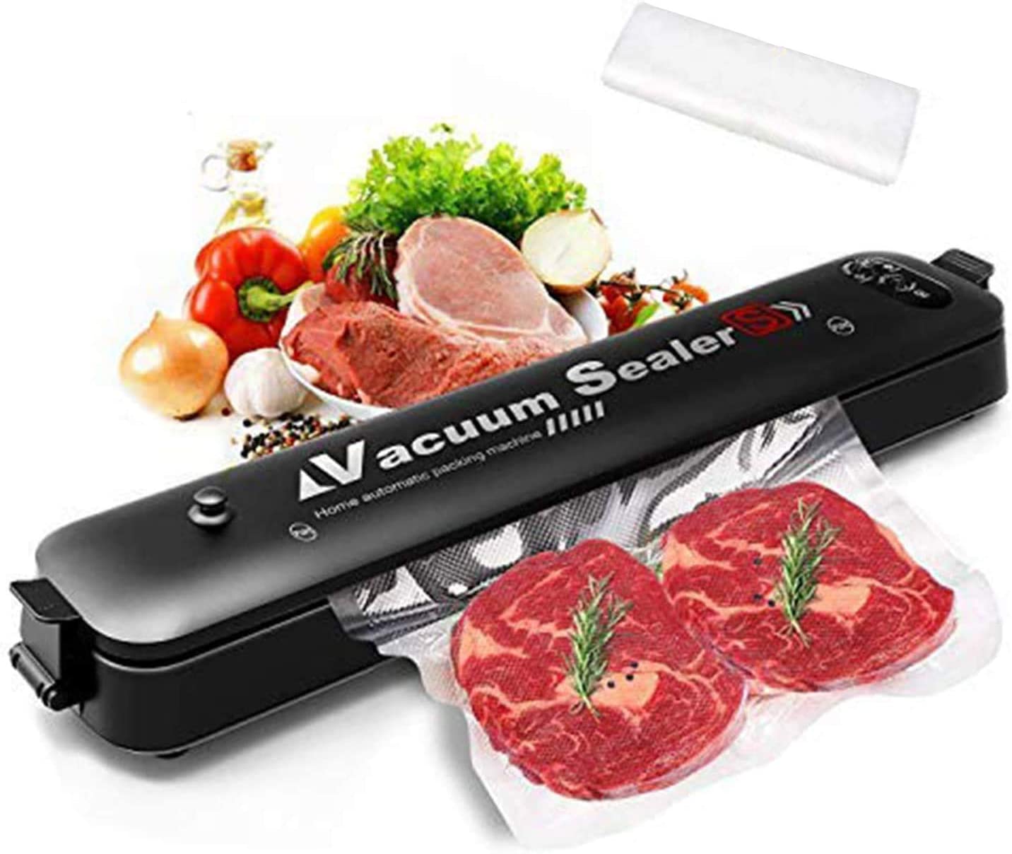 Vacuum Sealer Machine for Food Preservation – Automatic Air Sealing System for Meat, Vegetables & Dry Goods