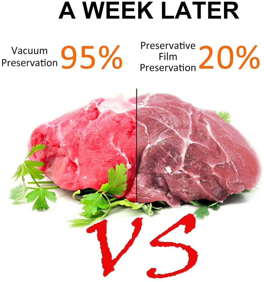 Vacuum Sealer Machine for Food Preservation – Automatic Air Sealing System for Meat, Vegetables & Dry Goods