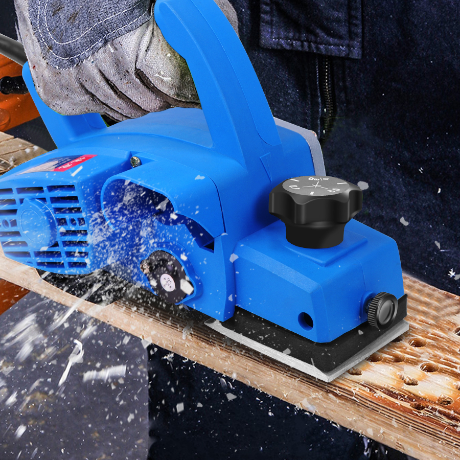 LOONFUNG  Electric Brushless Planer 220V Woodworking Planer