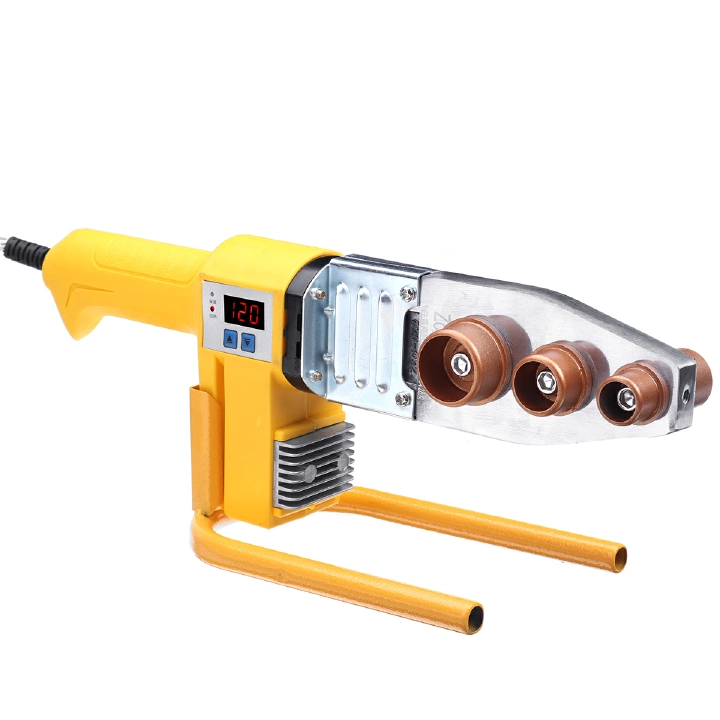 PPR Plastic Pipe Welding Machine PPR Pipe Fusion Welder Socket Fusion Welding Tool – 6-in-1 Fusion Welder with Digital Display & 6 Nozzles (20-63mm)