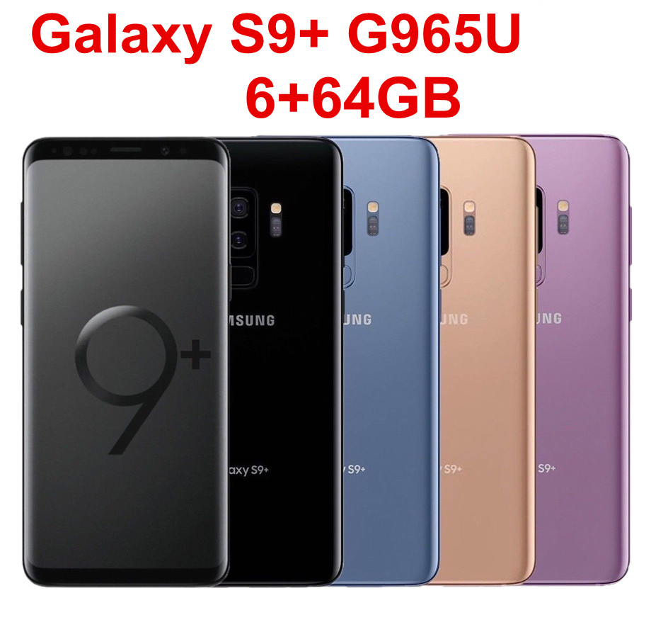 Certified Refurbished:Samsung Galaxy S9 Plus S9 + Smartphone 6.2 inch 6GB 64GB  s9 Plus Single SIM