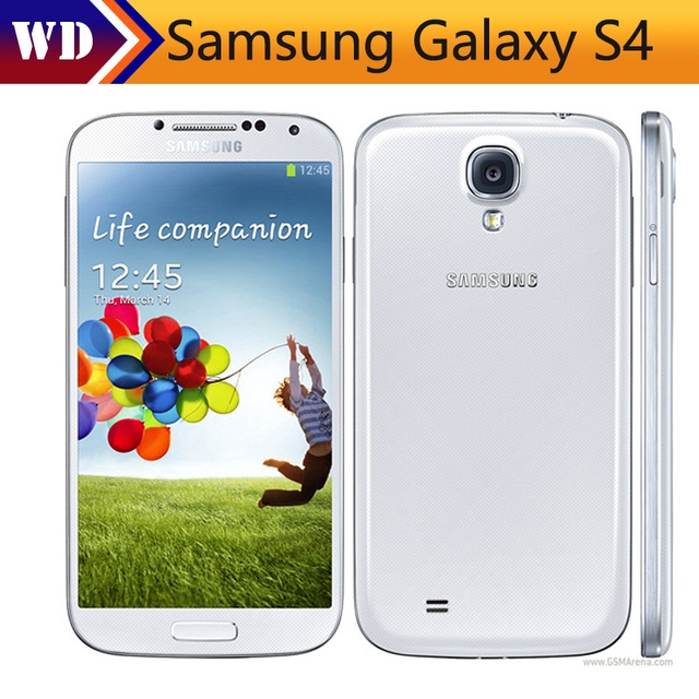Original Refurbished Samsung Galaxy S4 Mobile Phone Quad-core 13MP Camera 5.0&apos;&apos; 2GB 16GB WIFI GPS