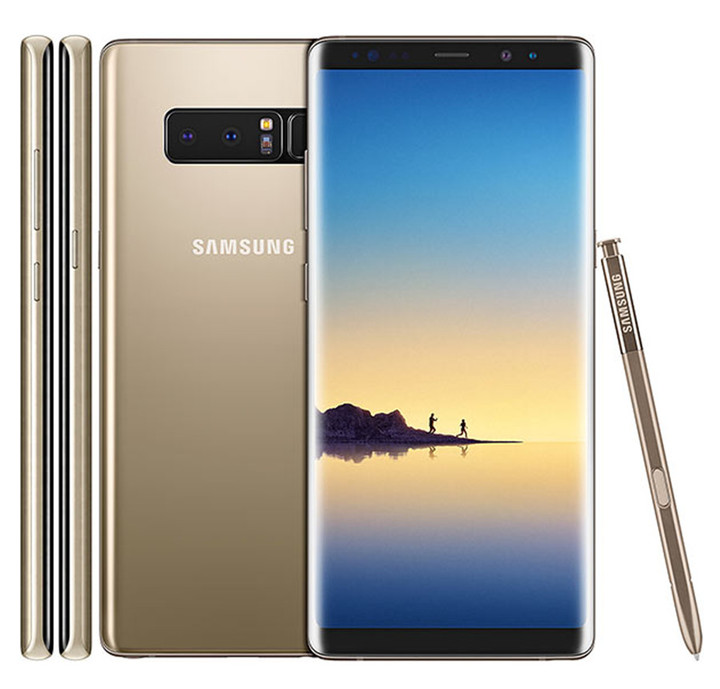Refurbished Samsung Galaxy Note 8 Single SIm 4G LTE Android Octa Core 6.3&quot; Dual 12MP RAM 6GB ROM 64GB