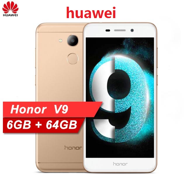 Refurbished HUAWEI Honor V9 play 5.2 3GB/4GB+32GB Face ID 13MP + 8MP Smartphone