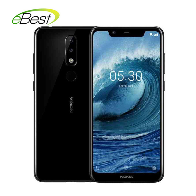 Refurbished phone Nokia X5  3060mAh 3+32gb/4+64gb  Dual Sim  Fingerprint 5.86Inch