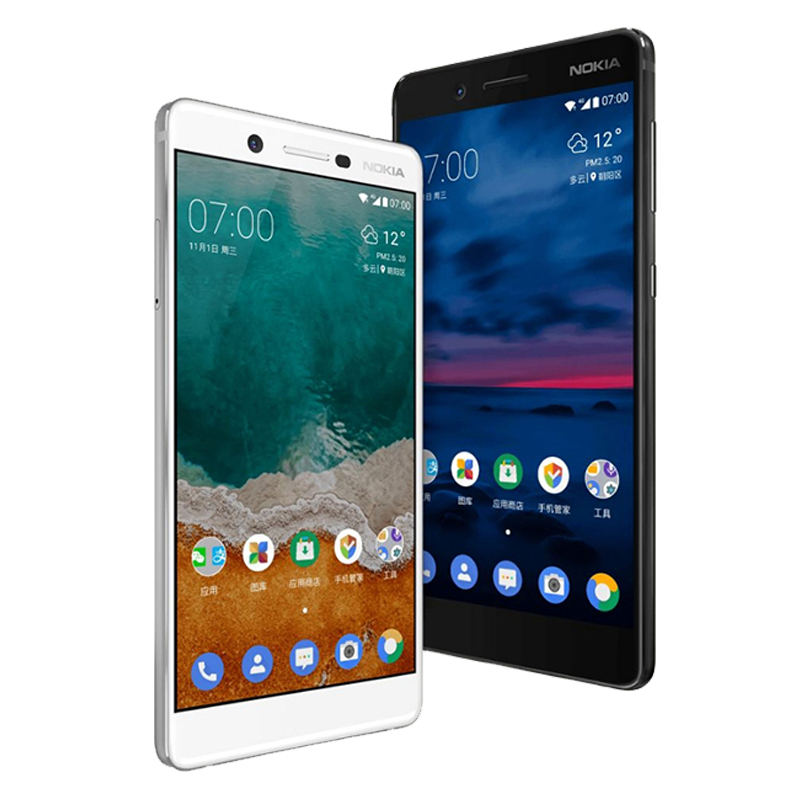 Refurbished Nokia 7 4+64G Dual sim 16.0 MP camera Android 7.1 5.2&apos;&apos;  wifi GSM/WCDMA/LTE smartphone