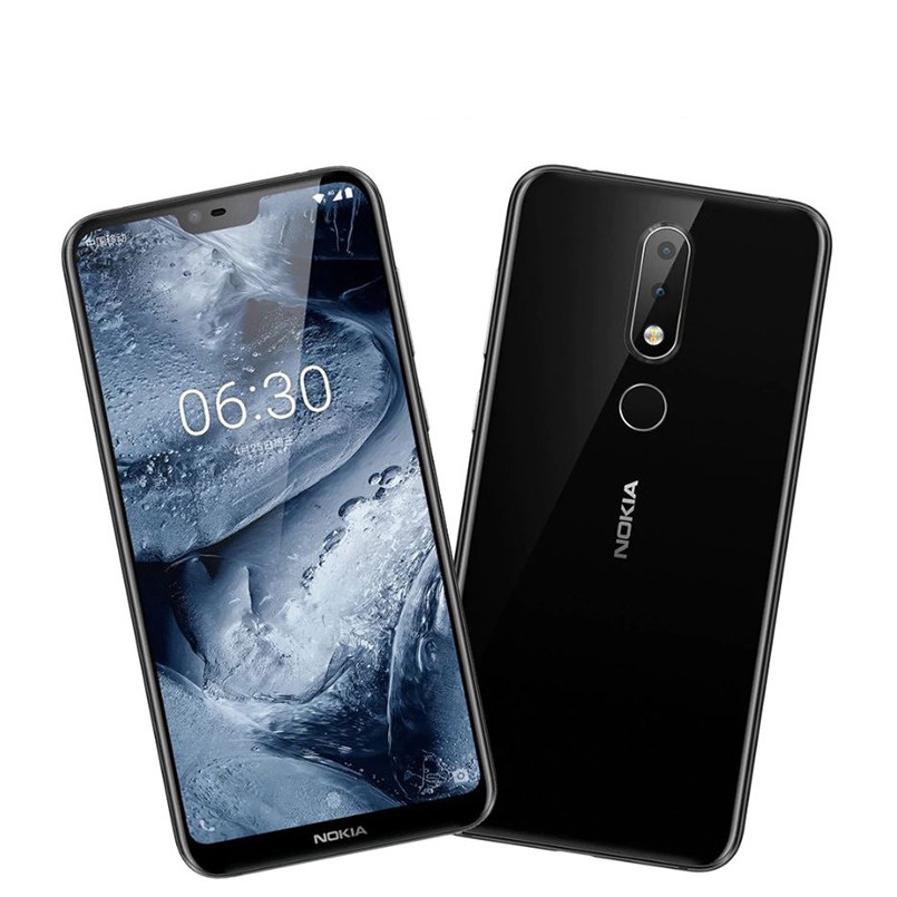 Refurbished Nokia X6/6.1plus 32g/64g 5.8inch 3060mAh 16MP+16MP Camera Fingerprint ID Smartphone