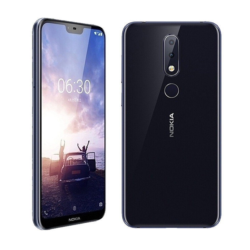 Refurbished Nokia X6/6.1plus 32g/64g 5.8inch 3060mAh 16MP+16MP Camera Fingerprint ID Smartphone